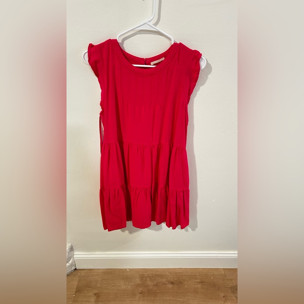 Vibrant Pink Sleeveless Dress